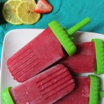 Strawberry Lemonade Popsicles